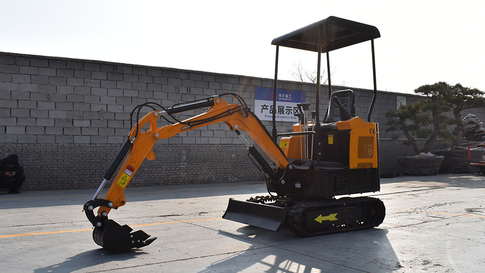 What is the biggest size excavator?