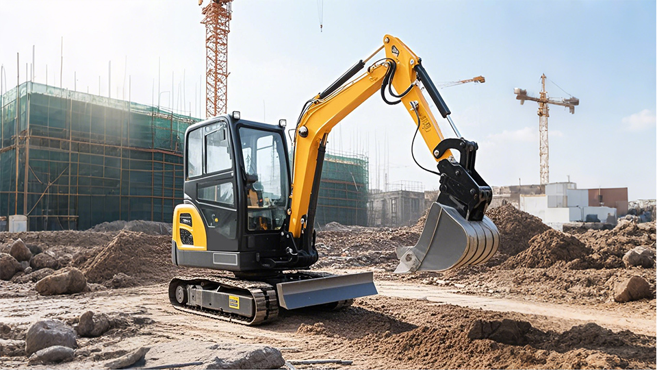 How big is a 30 ton excavator?