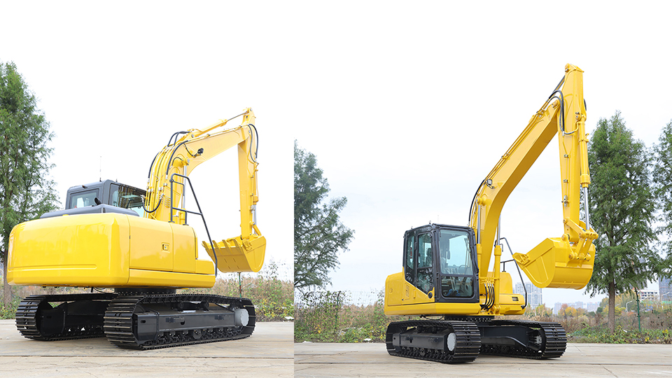 What are the different types of lightweight mini excavators?
