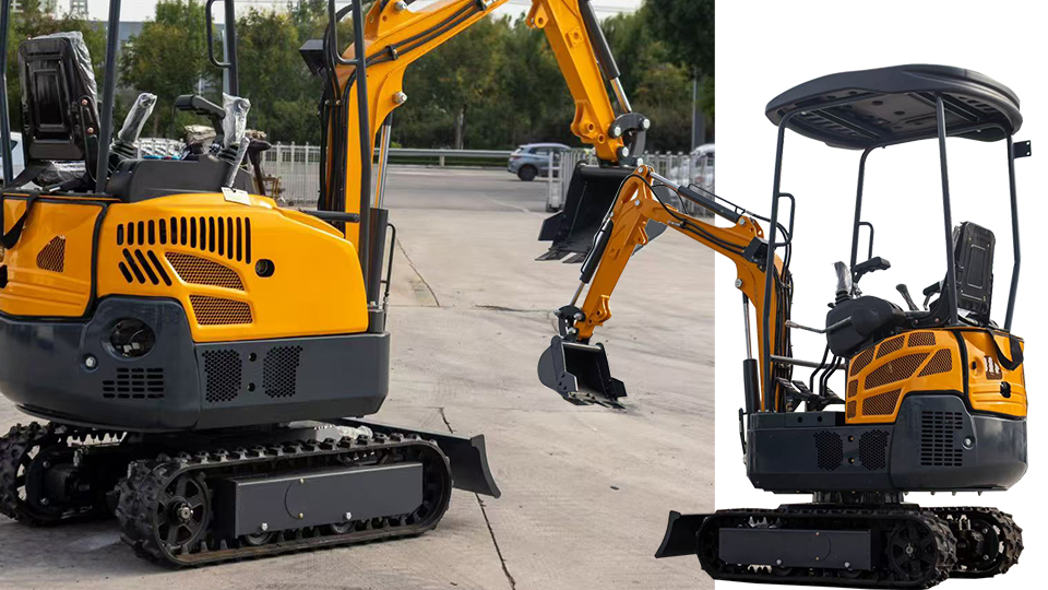 What are the differences between large excavators and small excavators?