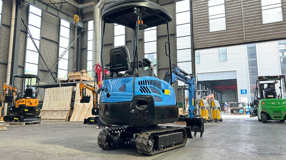 What are some budget suggestions for purchasing a mini excavator?