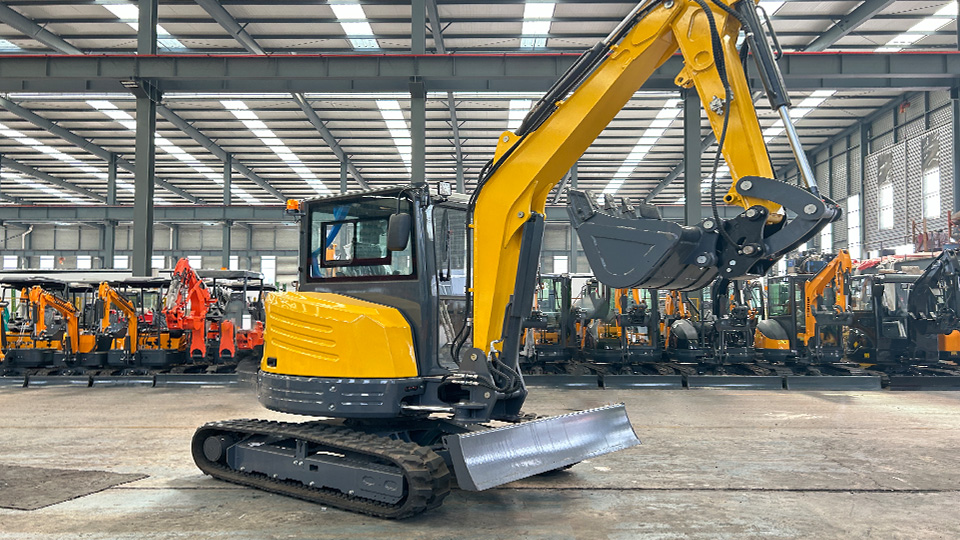 How does the weight of excavators impact their performance?